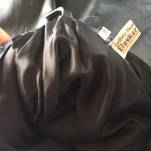 Vintage Genuine Leather Skirt - Picture 6 of 6